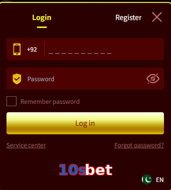 10Sbet login preview